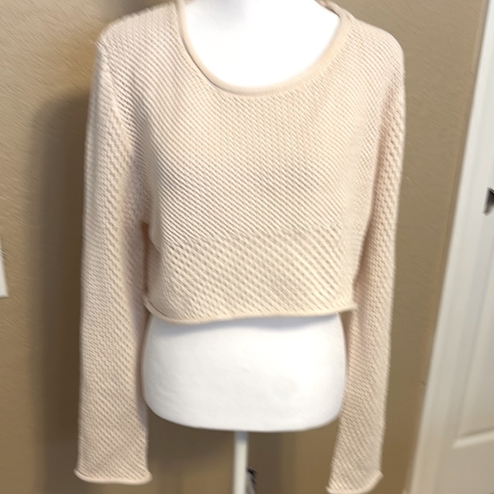 Sincerely‎ Jules Beige Knit Crop Top